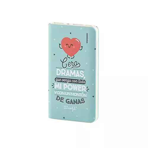Mr Wonderful Batería Externa 6000 mAh Mr Wonderful Batería Externa 6000 mAh