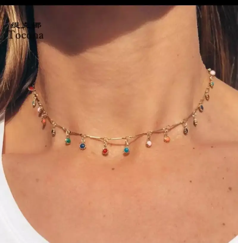 Gargantilla bohemia para mujer Gargantilla bohemia para mujer