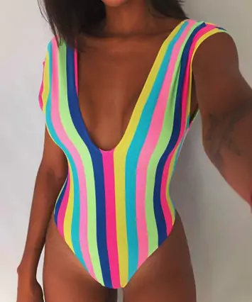 Bikini a rayas Bikini a rayas