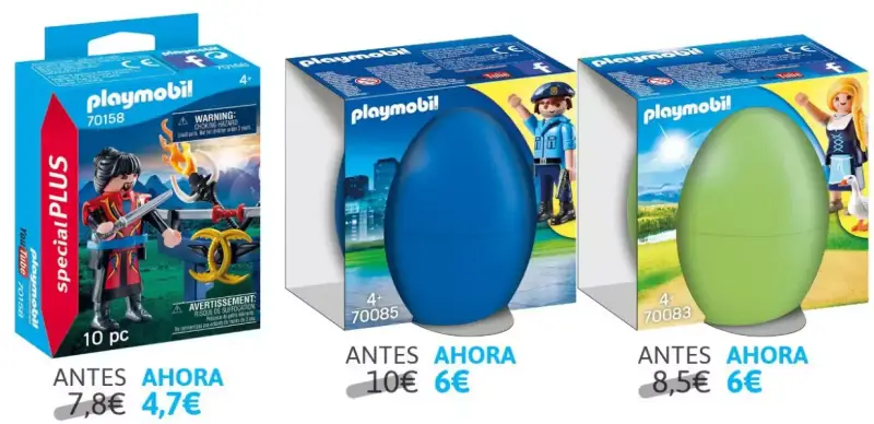 Descuentos en figuras y accesorios Playmobil Descuentos en figuras y accesorios Playmobil