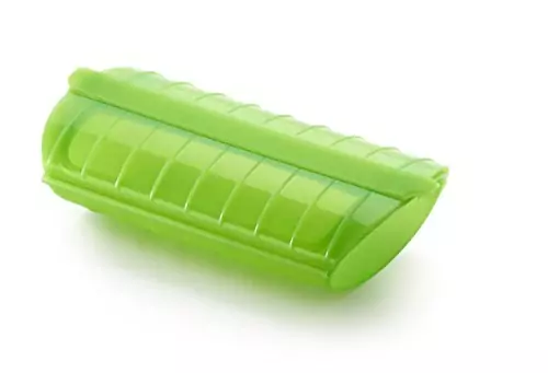 Lékué - Estuche de vapor, 1-2 personas, color verde Lékué - Estuche de vapor, 1-2 personas, color verde