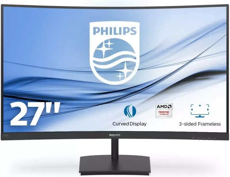 Monitor Philips 27" Curvo FHD Monitor Philips 27" Curvo FHD