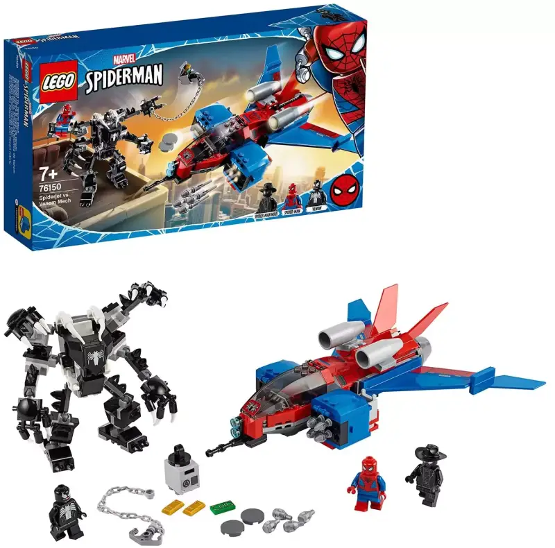LEGO Super Heroes Jet Arácnido vs. Armadura Robótica de Venom LEGO Super Heroes Jet Arácnido vs. Armadura Robótica de Venom