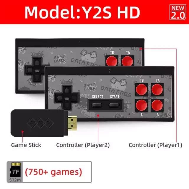 Consola con 750 Juegos Retro HDMI Consola con 750 Juegos Retro HDMI