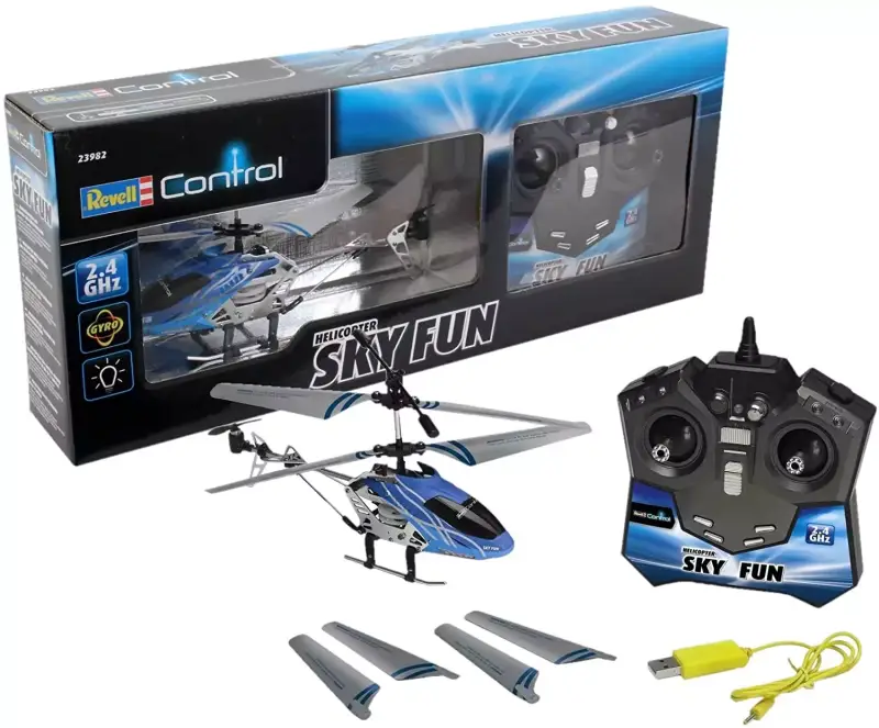 Helicóptero Sky Fun RTF/3CH Helicóptero Sky Fun RTF/3CH