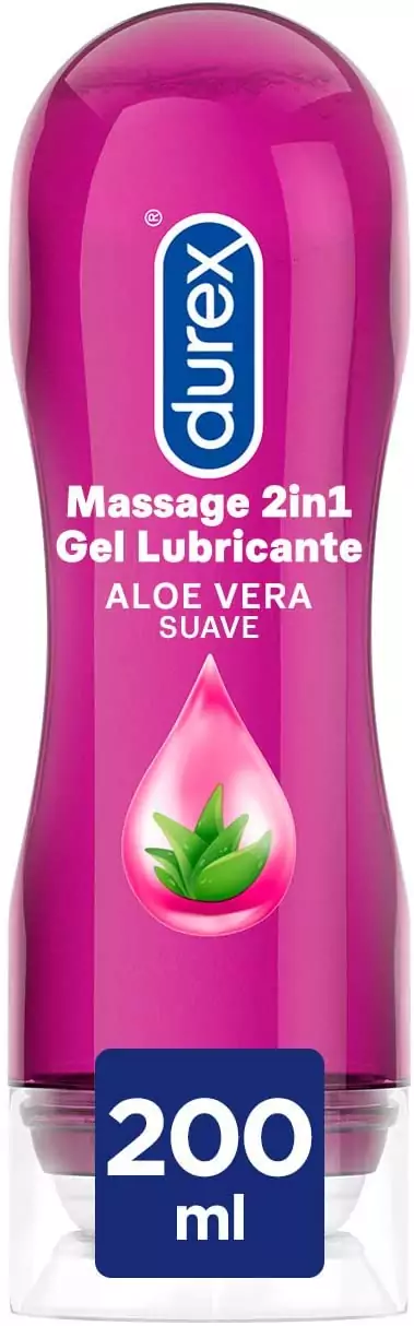 Gel de Masaje & Lubricante Durex Play Massage 2 en 1 Gel de Masaje & Lubricante Durex Play Massage 2 en 1