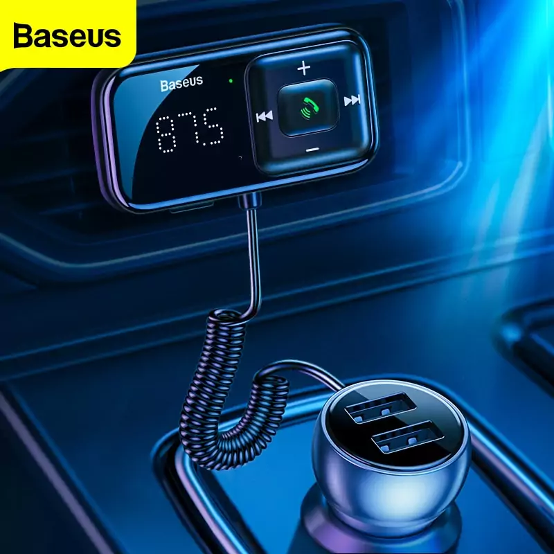 Transmisor FM Baseus Bluetooth 5.0 Transmisor FM Baseus Bluetooth 5.0