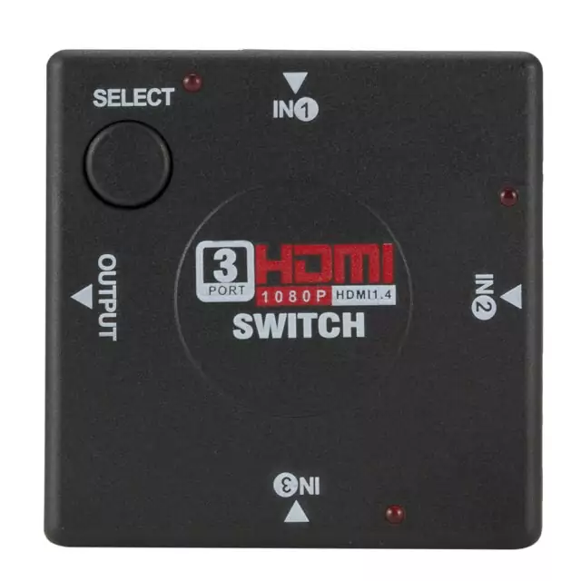 Switch 3 puertos HDMI 1080p Switch 3 puertos HDMI 1080p