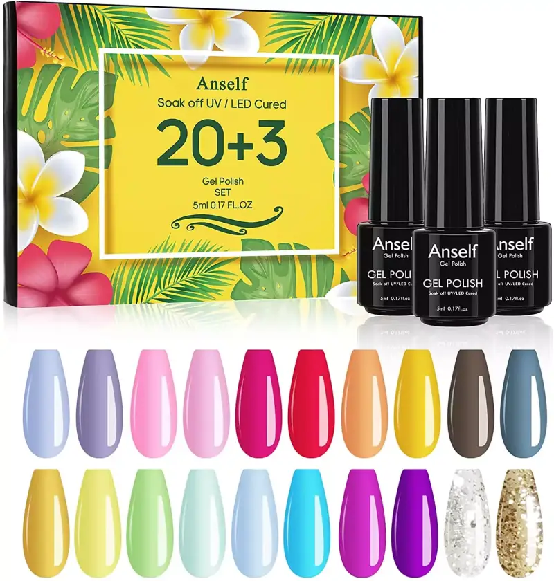 Pack 20 uñas de gel manicura Pack 20 uñas de gel manicura