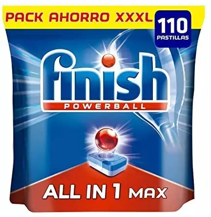 110 pastillas Finish Powerball All in 1 Max 110 pastillas Finish Powerball All in 1 Max