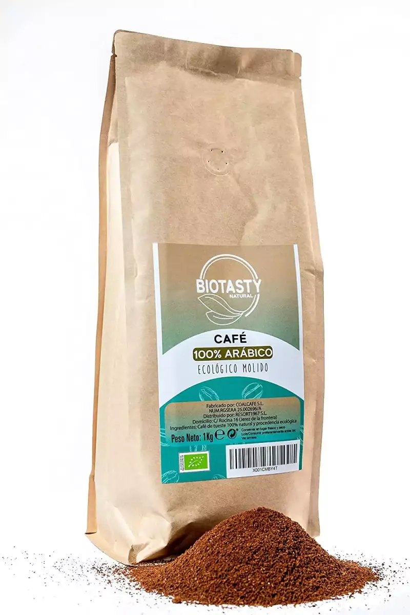 1Kg café molido 100% Arábico Ecológico 1Kg café molido 100% Arábico Ecológico