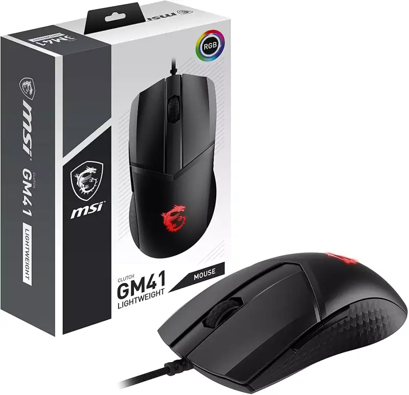 Ratón Gaming MSI Clutch GM41 Lightweight solo Ratón Gaming MSI Clutch GM41 Lightweight solo