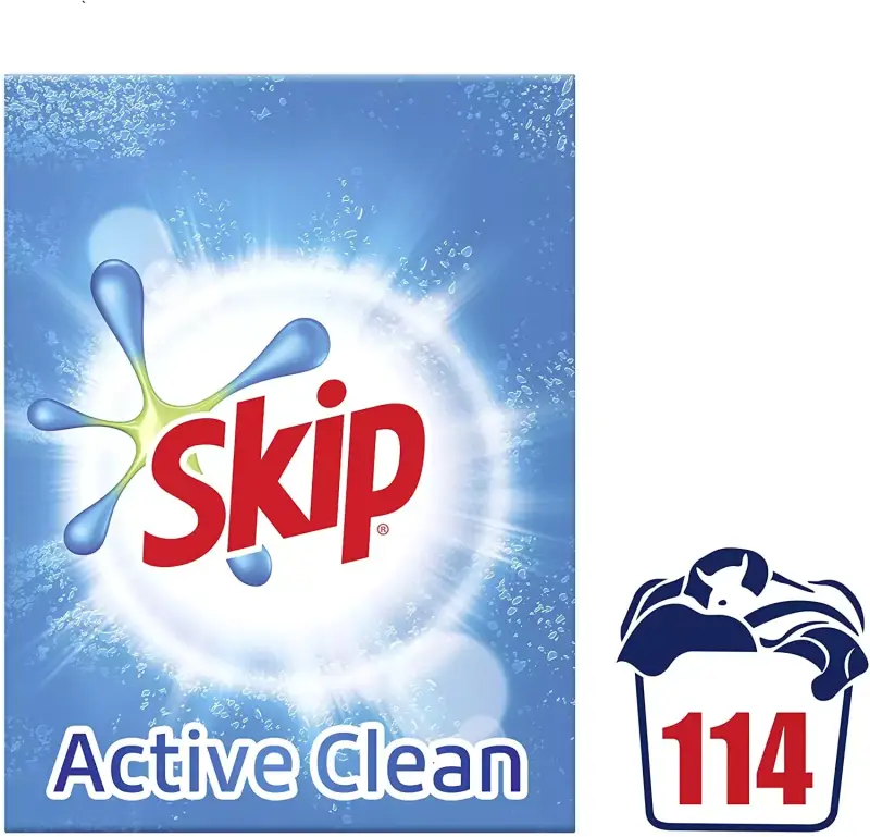 Skip Detergente en polvo Active Clean 114 lavados Skip Detergente en polvo Active Clean 114 lavados