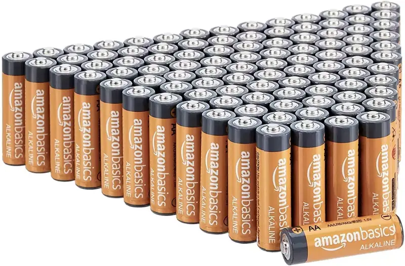 100 Pilas alcalinas AA Amazon Basics 100 Pilas alcalinas AA Amazon Basics