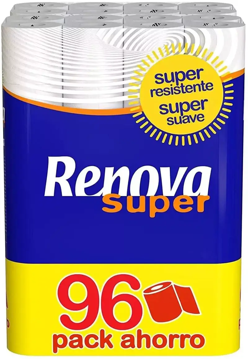 Papel Higiénico Super Renova 96 Rollos Papel Higiénico Super Renova 96 Rollos