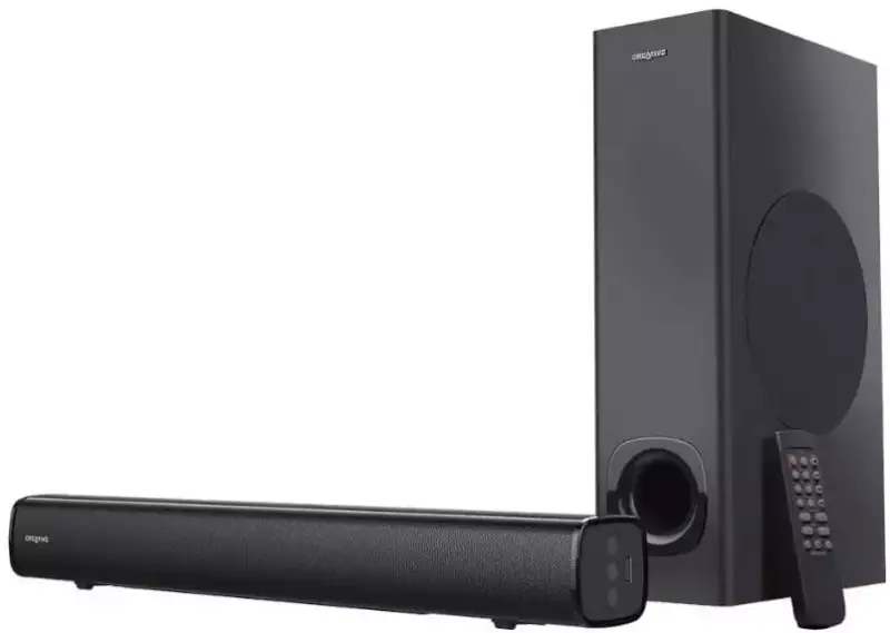 Barra de sonido con subwoofer Creative Stage 2.1 160W Barra de sonido con subwoofer Creative Stage 2.1 160W