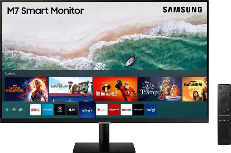 Monitor Samsung Smart M7 32" UHD 4K Monitor Samsung Smart M7 32" UHD 4K