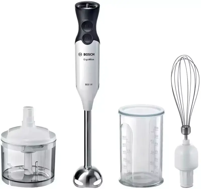 Batidora de mano Bosch ErgoMixx 800W + Accesorios Batidora de mano Bosch ErgoMixx 800W + Accesorios