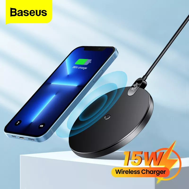 Cargador inalámbrico Baseus 15W Qi Cargador inalámbrico Baseus 15W Qi