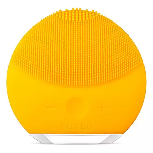 Foreo Luna mini 2 Cepillo Facial Sónico de Silicona, Amarillo Foreo Luna mini 2 Cepillo Facial Sónico de Silicona, Amarillo