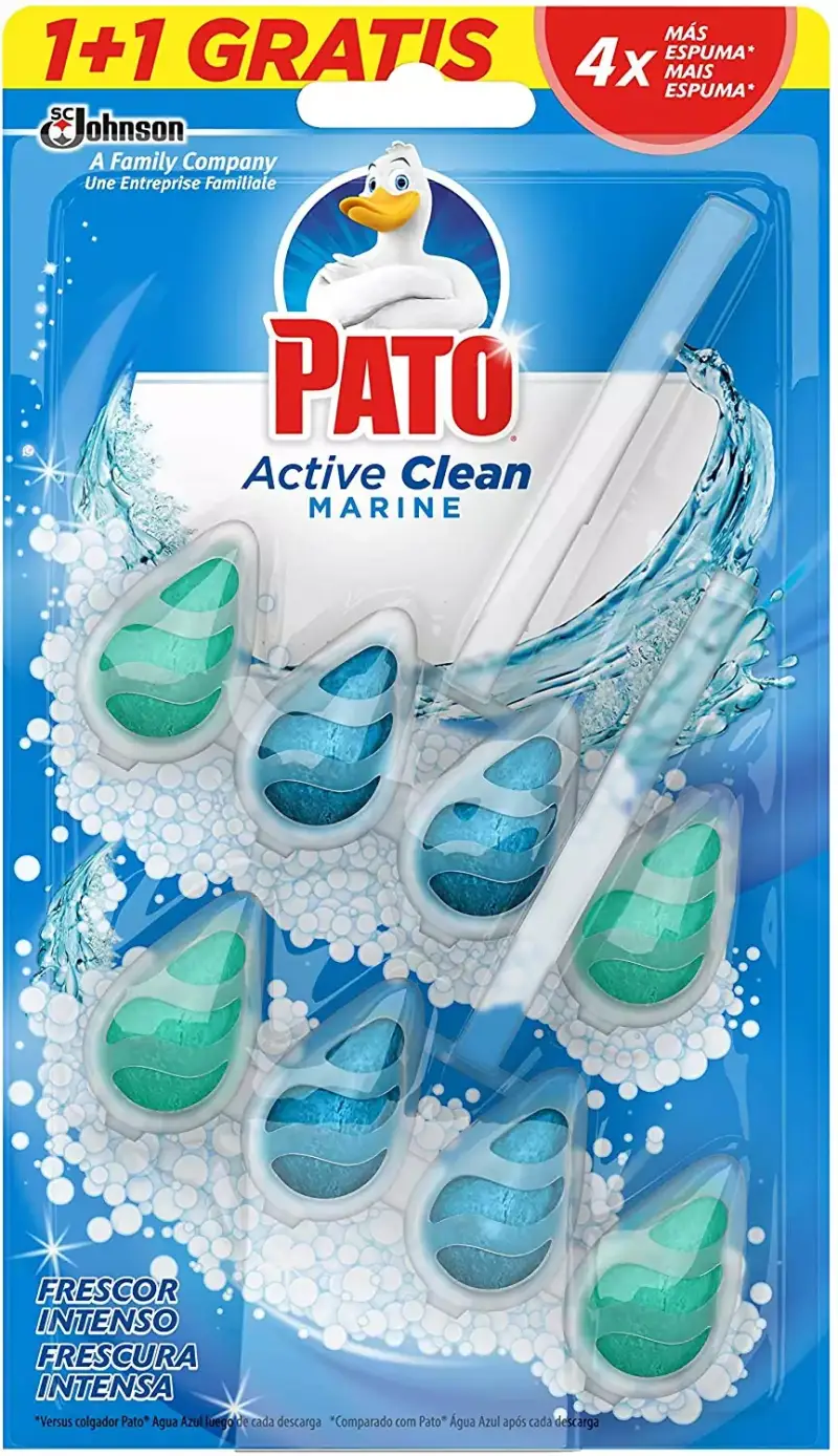 Pack de 2 Colgadores para inodoro Pato Active Clean Pack de 2 Colgadores para inodoro Pato Active Clean