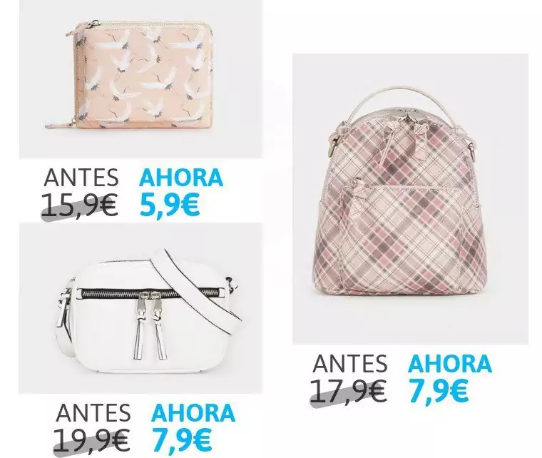 Hasta 70% de dto. en Parfois Hasta 70% de dto. en Parfois