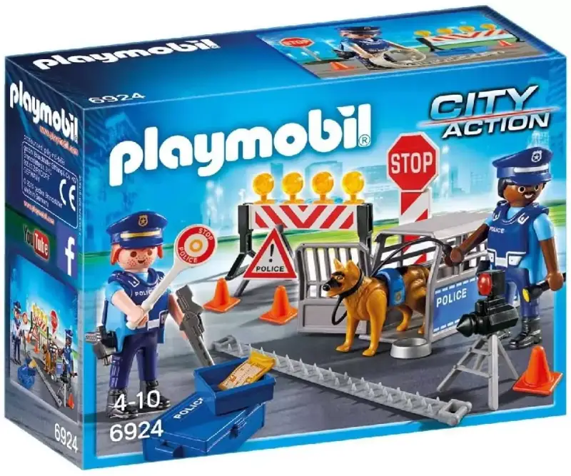 Playmobil City Action Control de Policía Playmobil City Action Control de Policía