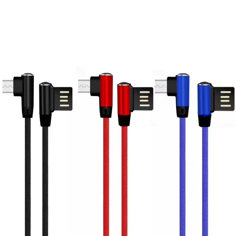 1m de cable cargador USB QC3.0 3.1A para iPhone o Android 1m de cable cargador USB QC3.0 3.1A para iPhone o Android