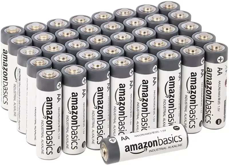 40x Pilas alcalinas AA AmazonBasics Industriales 40x Pilas alcalinas AA AmazonBasics Industriales