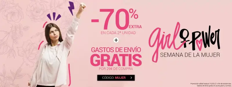 70% de dto. EXTRA en cada 2da unidad en Magic Outlet 70% de dto. EXTRA en cada 2da unidad en Magic Outlet