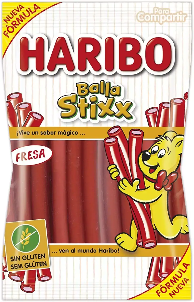 175gr Haribo Balla Stixx Fresa 175gr Haribo Balla Stixx Fresa