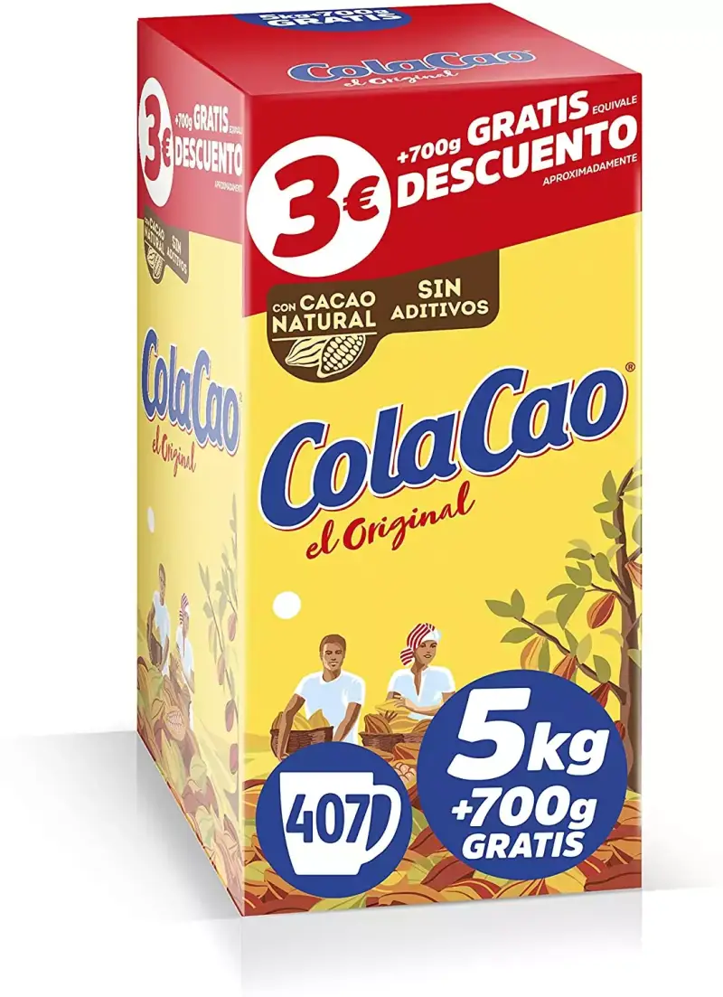 5,7kg ColaCao Original con Cacao Natural 5,7kg ColaCao Original con Cacao Natural