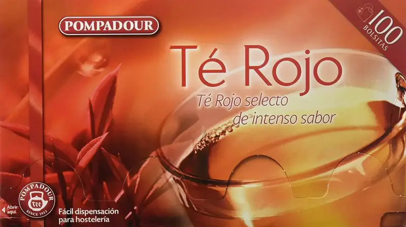 100 bolsitas Té Rojo Pompadour 100 bolsitas Té Rojo Pompadour
