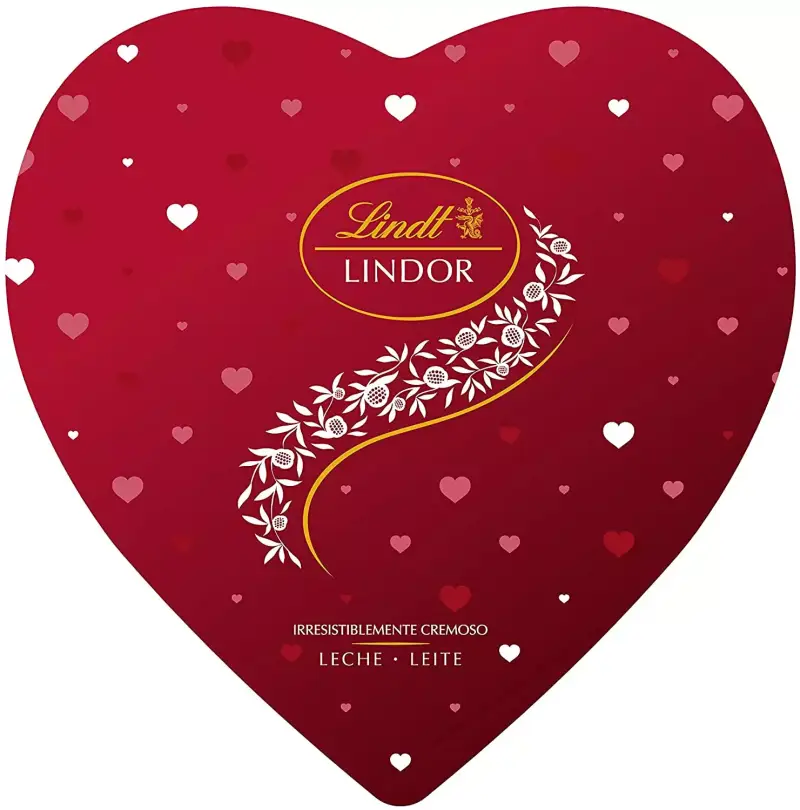 Lata Corazón Bombones Lindt Lindor Lata Corazón Bombones Lindt Lindor