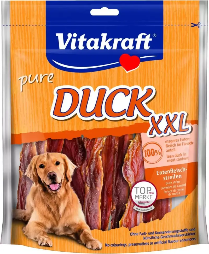 6x250gr Vitaktraft Carne Duck Pure XXL 6x250gr Vitaktraft Carne Duck Pure XXL
