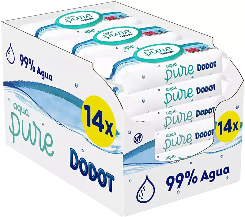 672 Toallitas Dodot Aqua Pure 672 Toallitas Dodot Aqua Pure