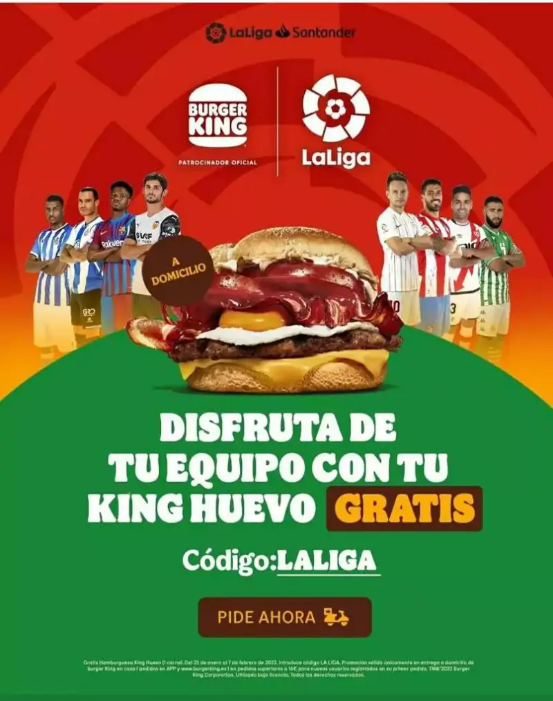 The King Huevo 1 carne (nuevos usuarios pedidos a domicilio) The King Huevo 1 carne (nuevos usuarios pedidos a domicilio)