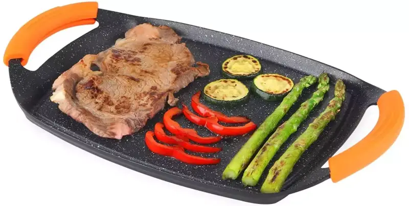 Plancha grill de aluminio fundido Orbegozo Plancha grill de aluminio fundido Orbegozo