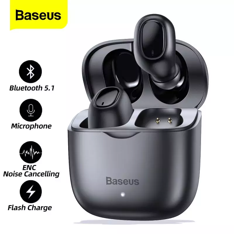 Baseus auriculares inalámbricos W12 Baseus auriculares inalámbricos W12