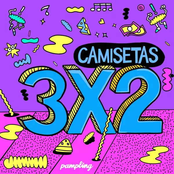 3X2 en camisetas Pampling + Calcetines gratis 3X2 en camisetas Pampling + Calcetines gratis