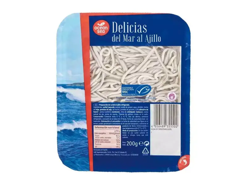 Delicias del mar al ajillo Delicias del mar al ajillo