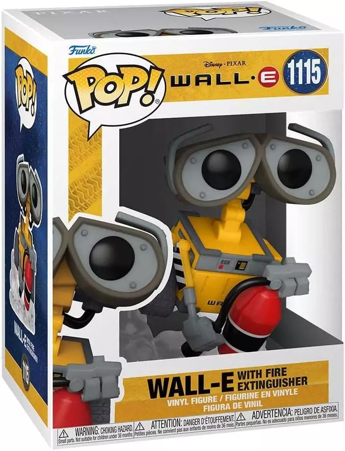 Funko Pop Wall-E with Fire Extinguisher de Wall-E Funko Pop Wall-E with Fire Extinguisher de Wall-E