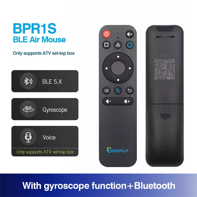 Control remoto BPR1S para Android Smart TV Box Control remoto BPR1S para Android Smart TV Box
