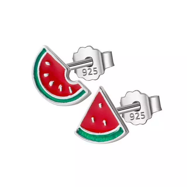 Pendientes Pequeños Plata de Ley 925 Pendientes Pequeños Plata de Ley 925