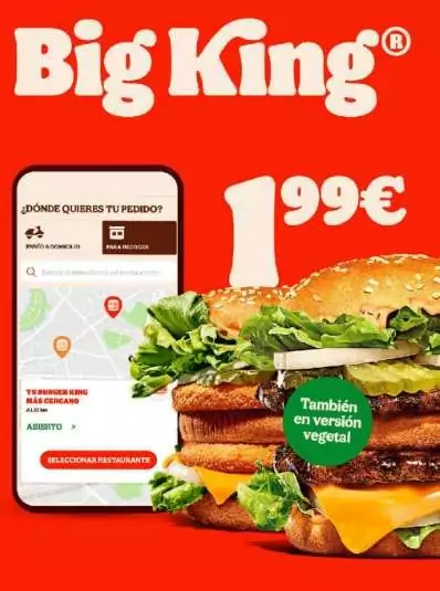 Big King en Burger King Big King en Burger King