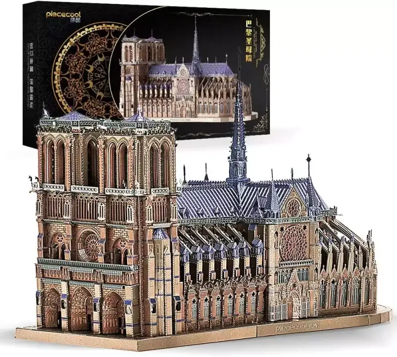 Puzzle catedral de París 382 pcs acero inox Puzzle catedral de París 382 pcs acero inox