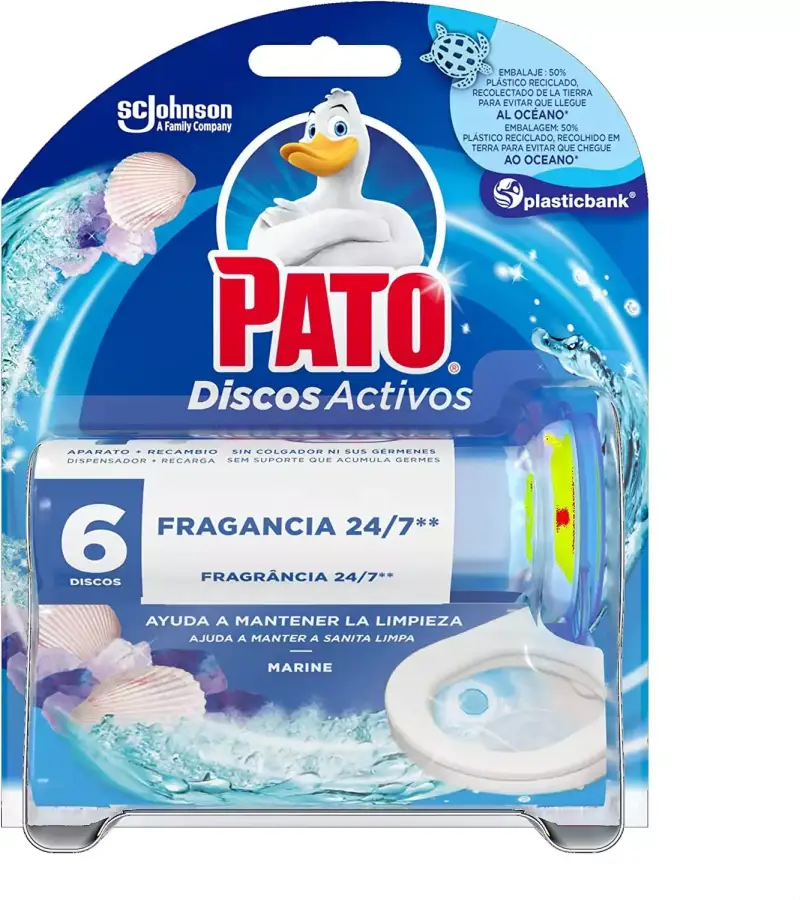 6 Discos activos Pato WC 6 Discos activos Pato WC