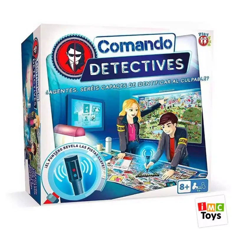 Juego de mesa Comando Detectives Juego de mesa Comando Detectives