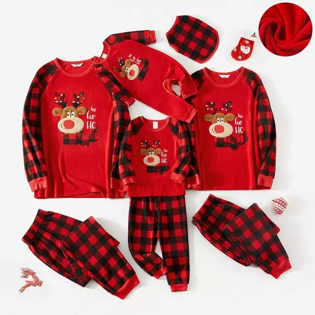 Pijamas de Invierno con diseño estilo navidad Pijamas de Invierno con diseño estilo navidad