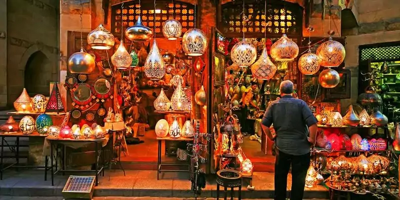 Jan El Jalili en el Cairo | Khan el Khalili | Bazar Khan el khalili